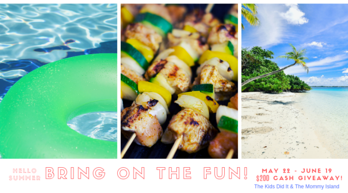 Summer Cash Giveaway - Bring on the Fun!