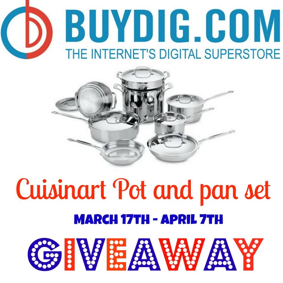 Cuisinart Chef's Classic Stainless 14-piece Cookware Giveaway
