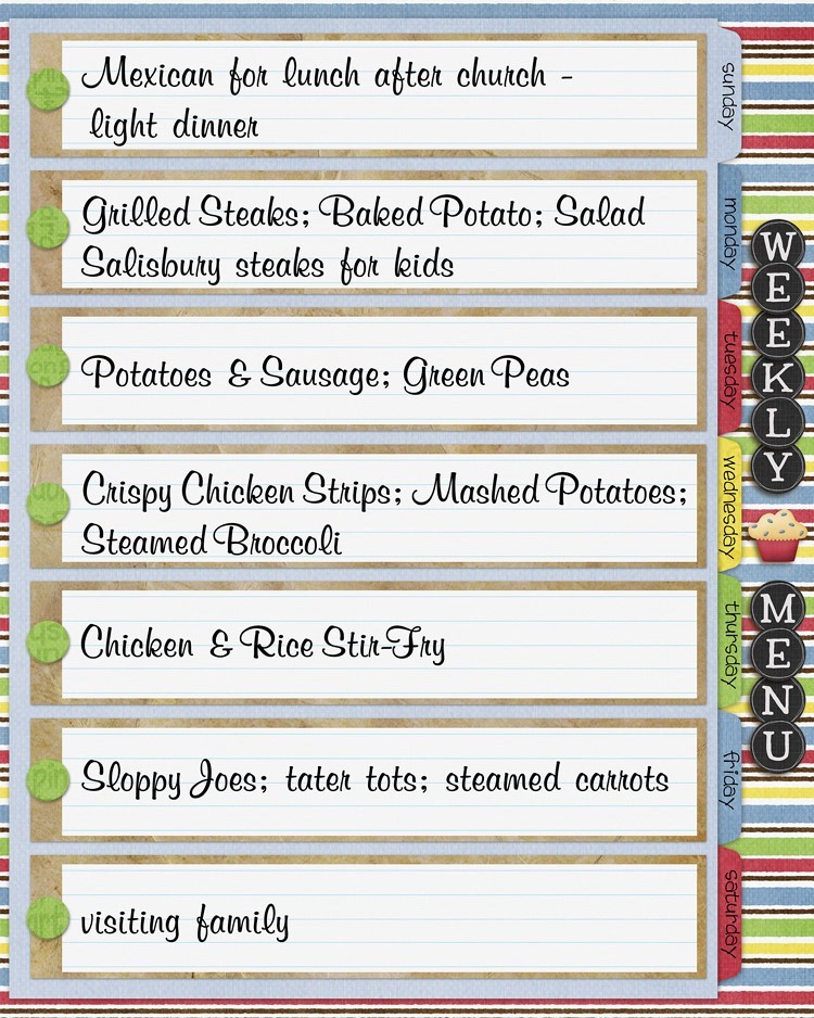 How to Plan Meals